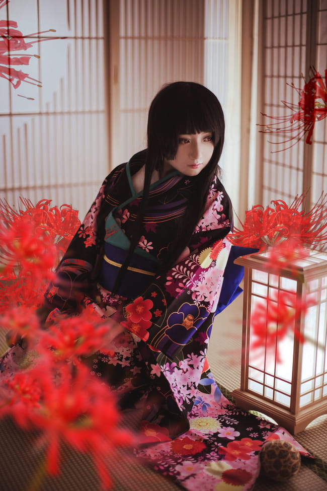 【授权】想死一次吗 地狱少女 阎魔爱COS