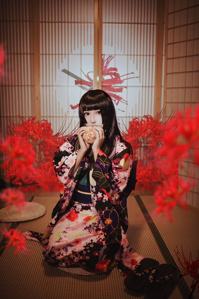 【授权】想死一次吗 地狱少女 阎魔爱COS