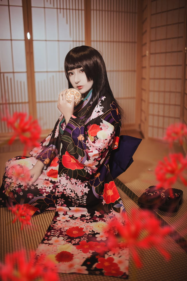 【授权】想死一次吗 地狱少女 阎魔爱COS