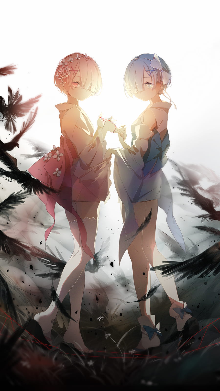 一周动漫手机壁纸精选 雷姆校服(1)