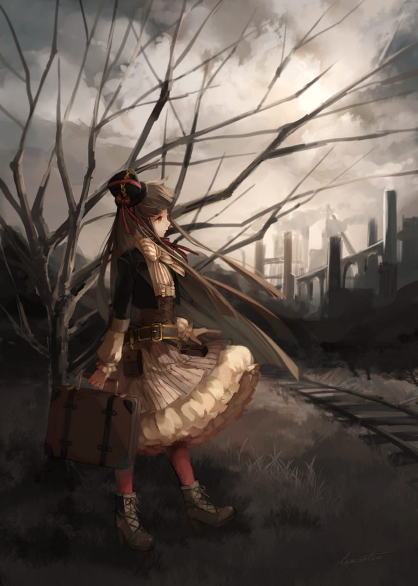 一周动漫手机壁纸精选 雷姆校服(1)