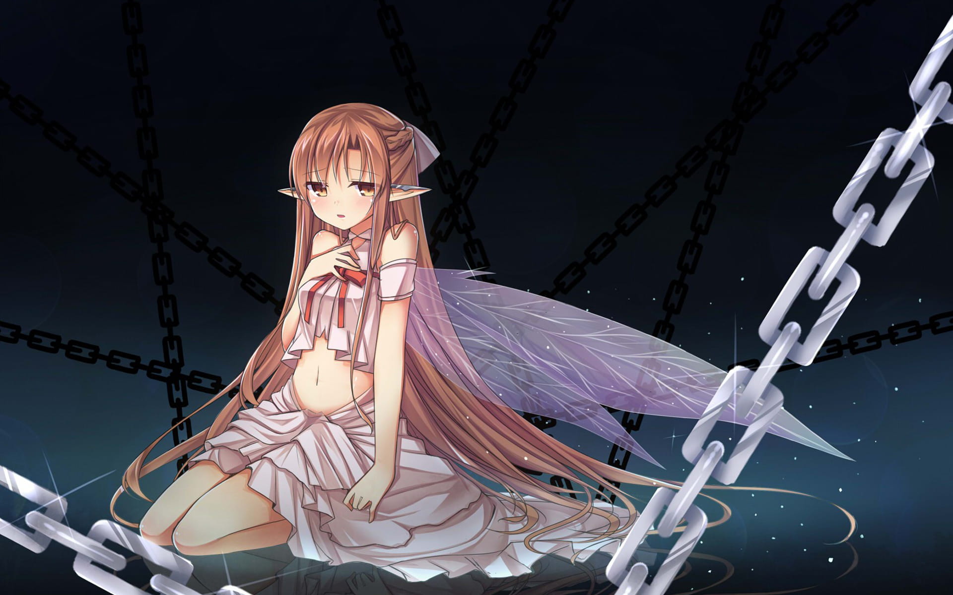 每周电脑壁纸推荐9.20期 刀剑神域亚丝娜专辑(1)