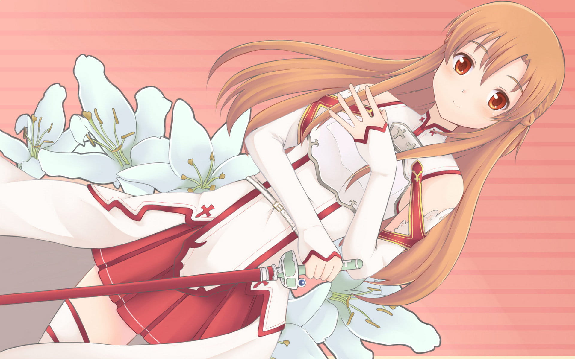 每周电脑壁纸推荐9.20期 刀剑神域亚丝娜专辑(1)