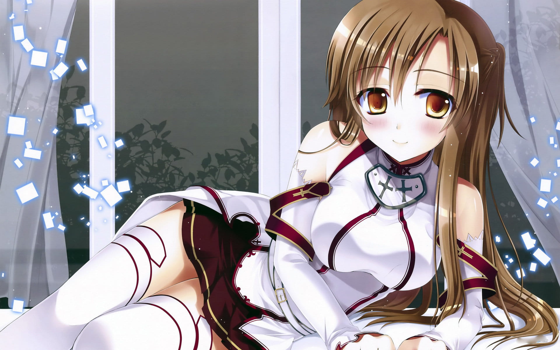 每周电脑壁纸推荐9.20期 刀剑神域亚丝娜专辑(1)