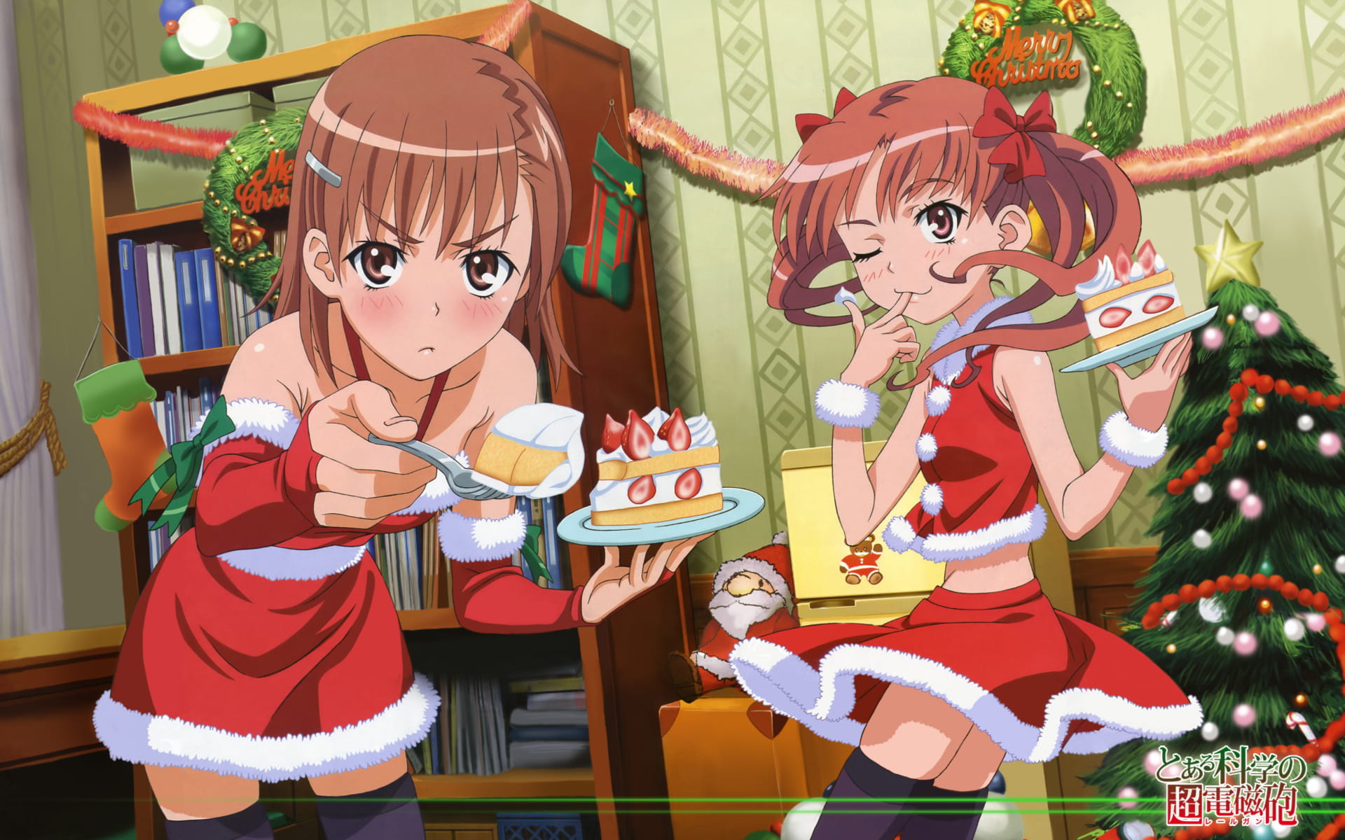 某科学的电磁炮s 御坂美琴&白井黑子 高清电脑壁纸下载(1)