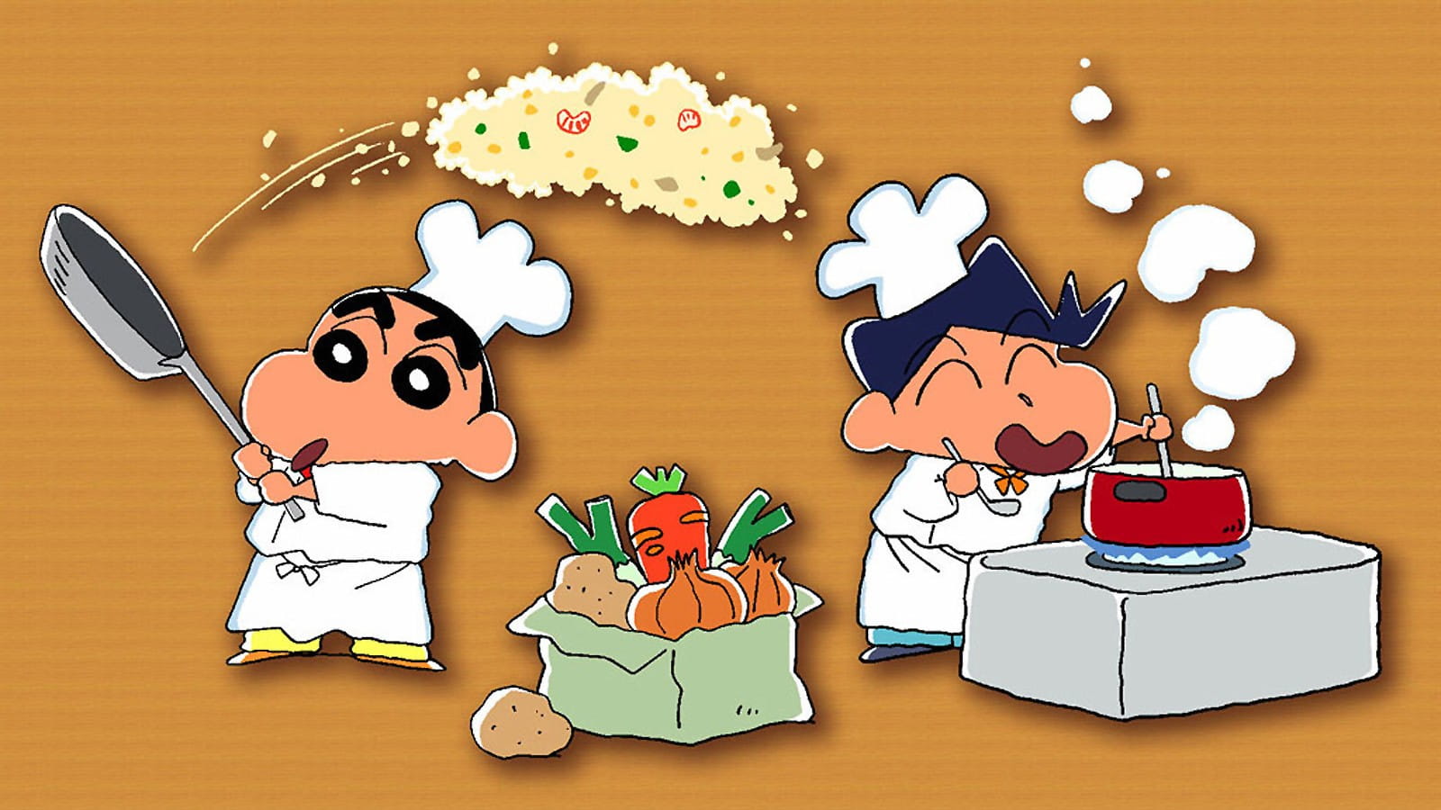 大象~大象~大象~蜡笔小新 电脑高清壁纸下载(1)