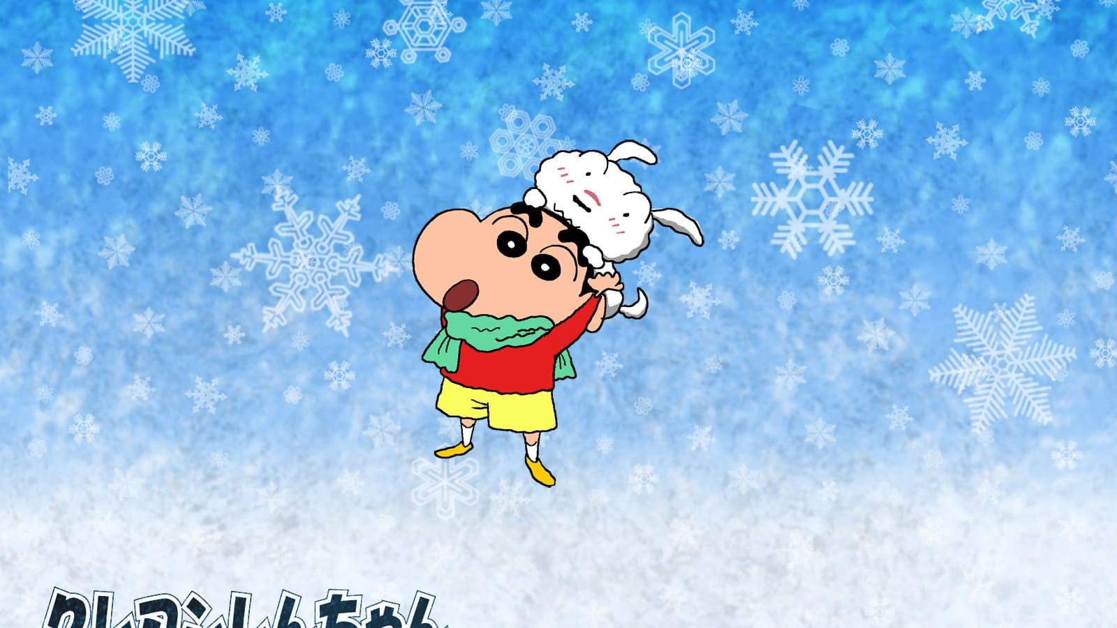 大象~大象~大象~蜡笔小新 电脑高清壁纸下载(1)