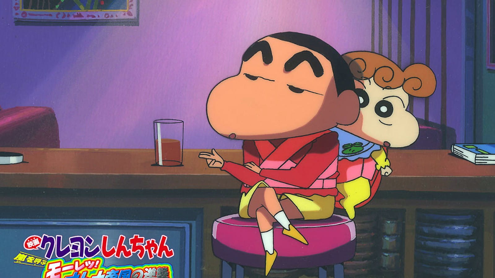 大象~大象~大象~蜡笔小新 电脑高清壁纸下载(1)