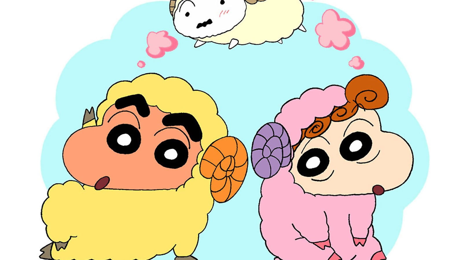 大象~大象~大象~蜡笔小新 电脑高清壁纸下载(1)