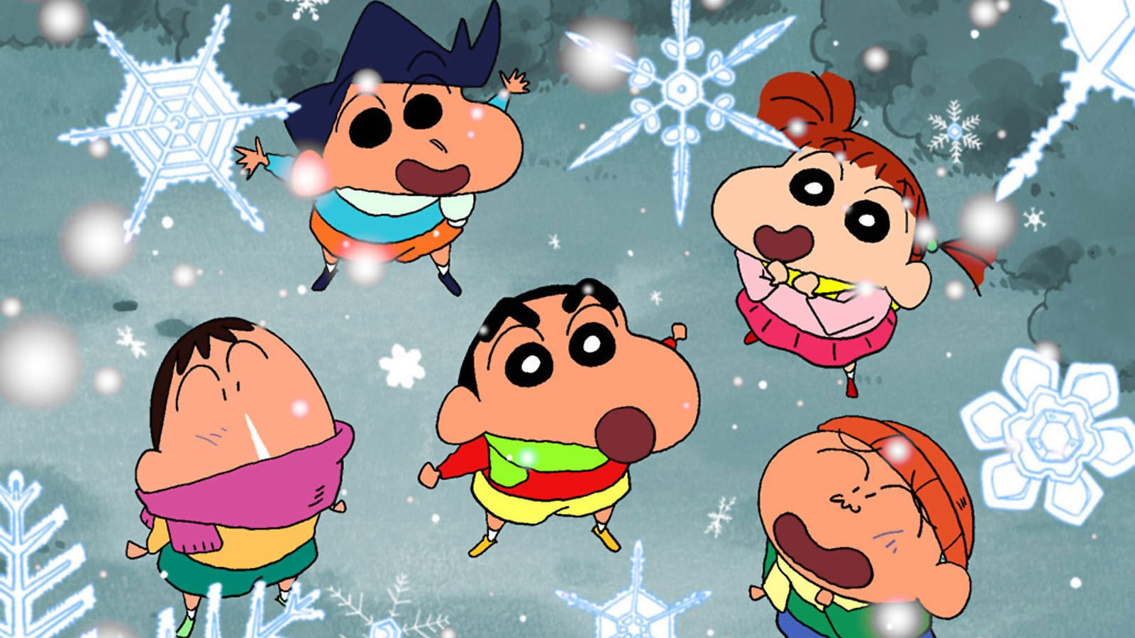 大象~大象~大象~蜡笔小新 电脑高清壁纸下载(1)