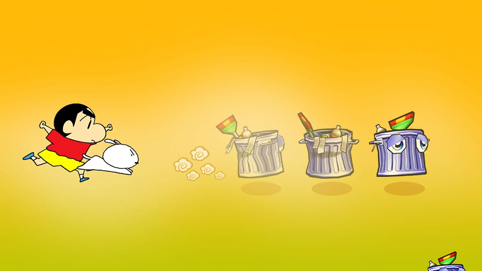 大象~大象~大象~蜡笔小新 电脑高清壁纸下载(1)