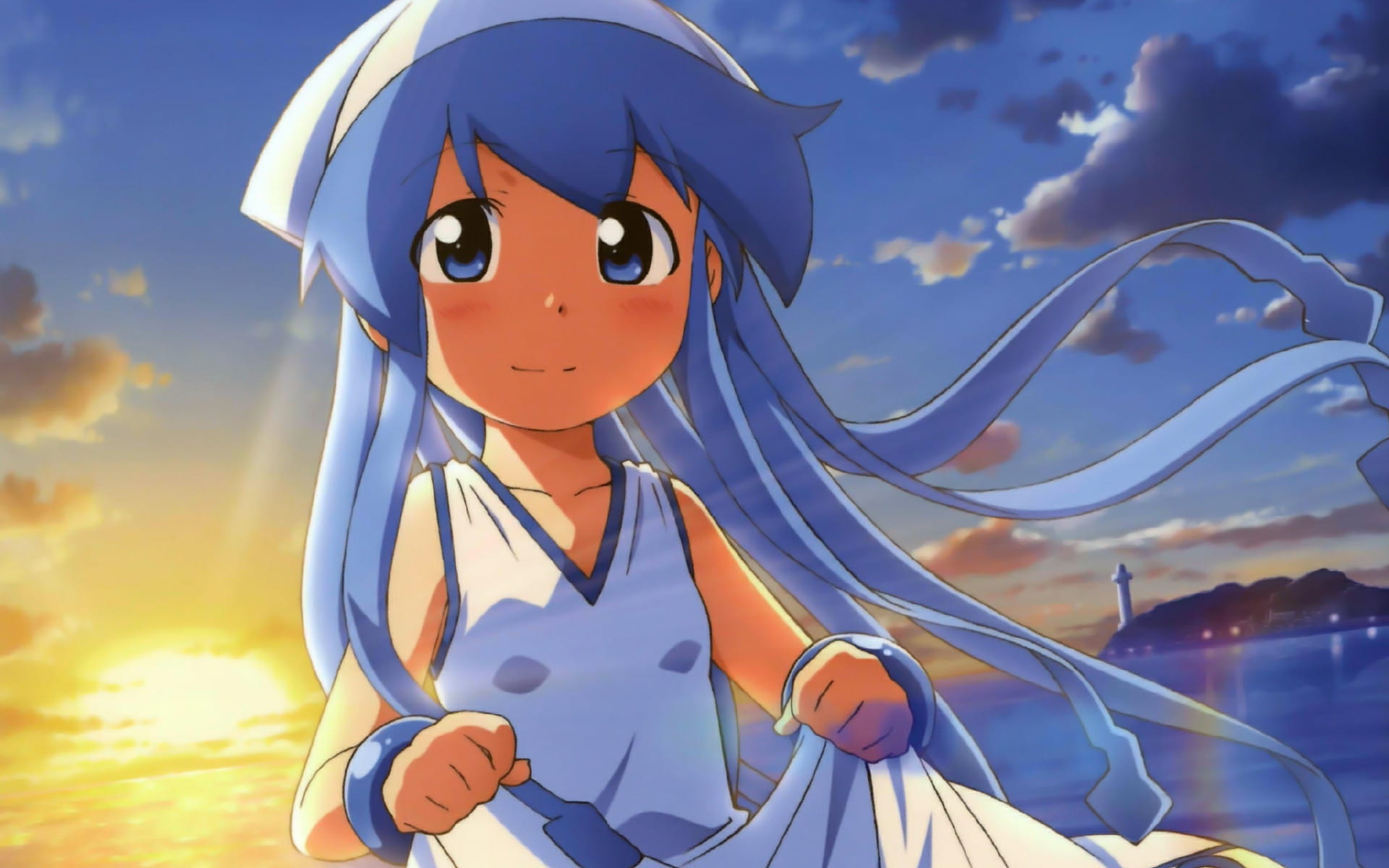 侵略!乌贼娘 高清电脑壁纸下载的说(1)