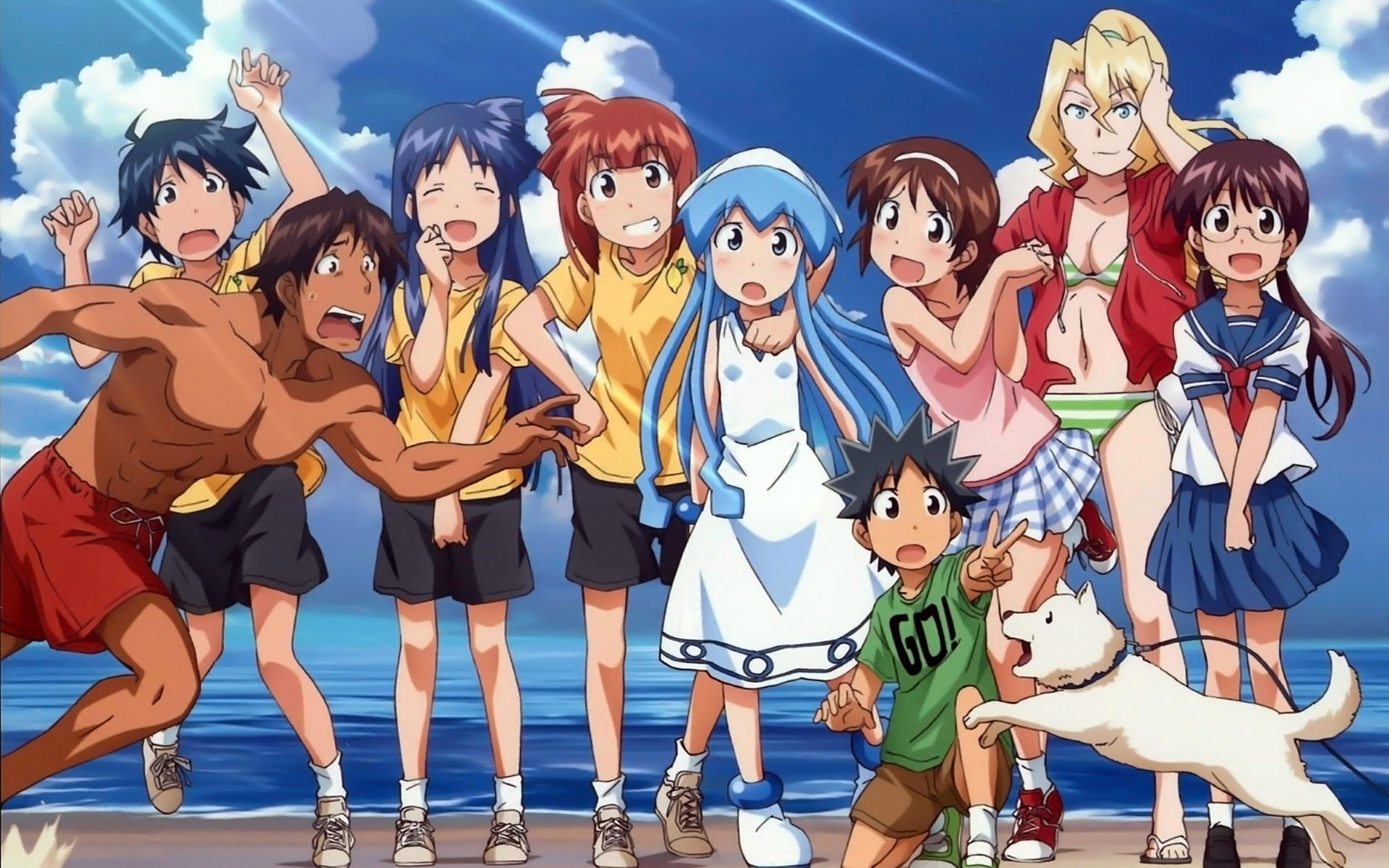 侵略!乌贼娘 高清电脑壁纸下载的说(1)