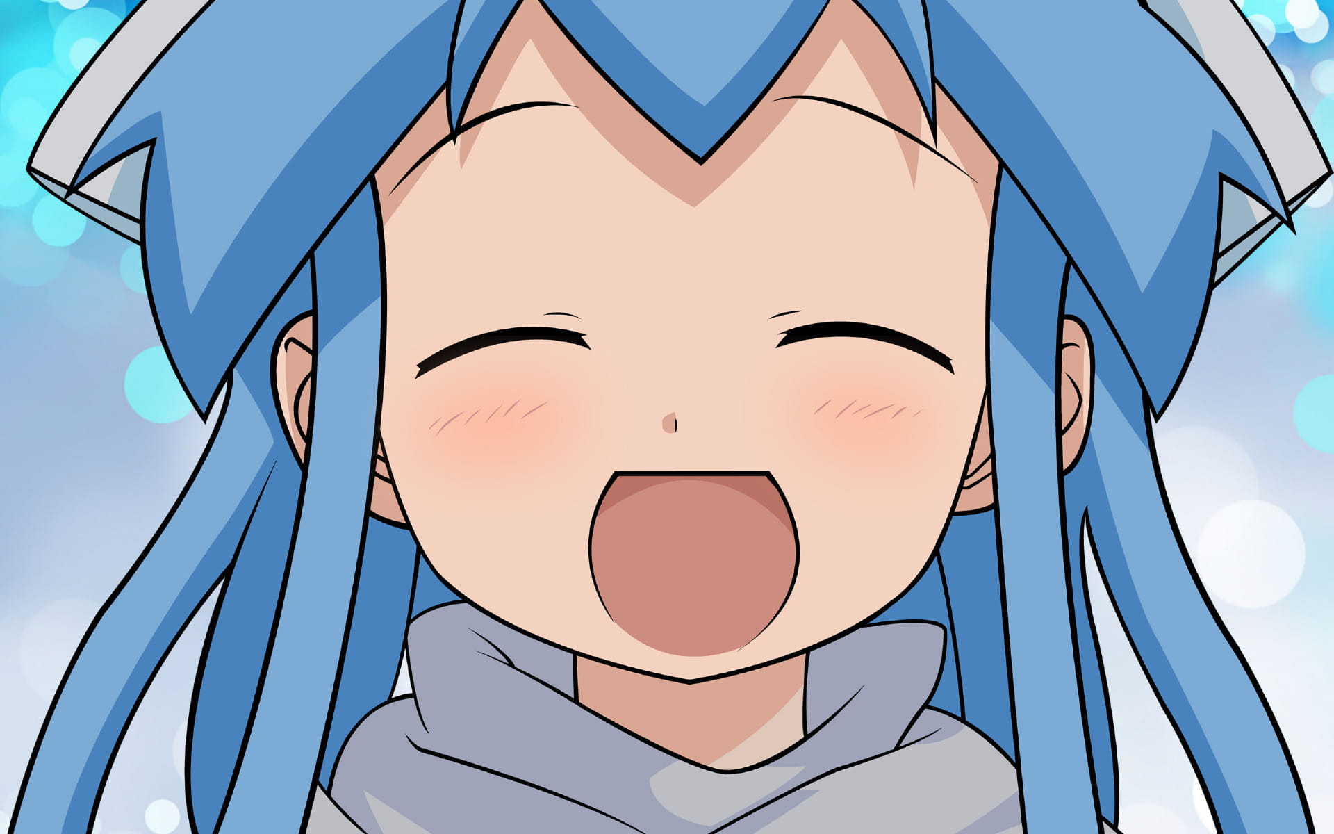 侵略!乌贼娘 高清电脑壁纸下载的说(1)