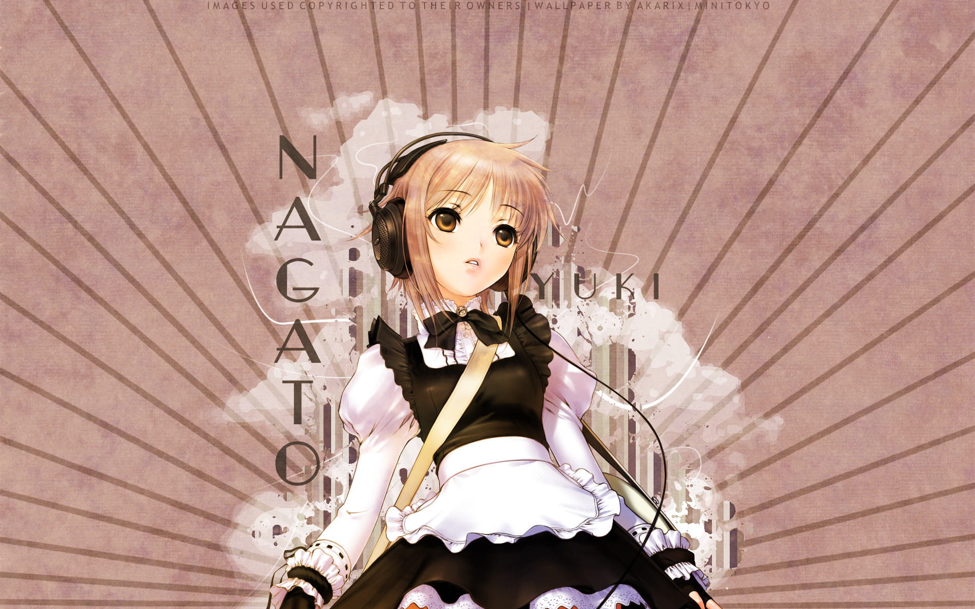 三无美少女 长门有希 高清电脑壁纸下载(1)