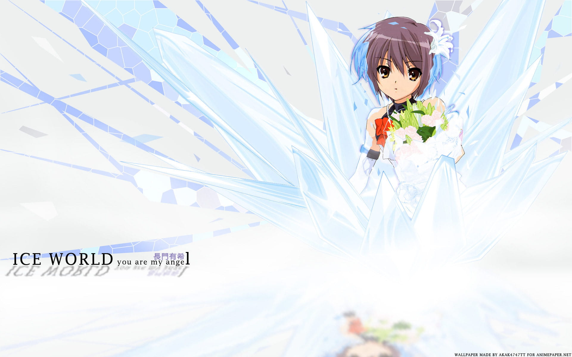 三无美少女 长门有希 高清电脑壁纸下载(1)