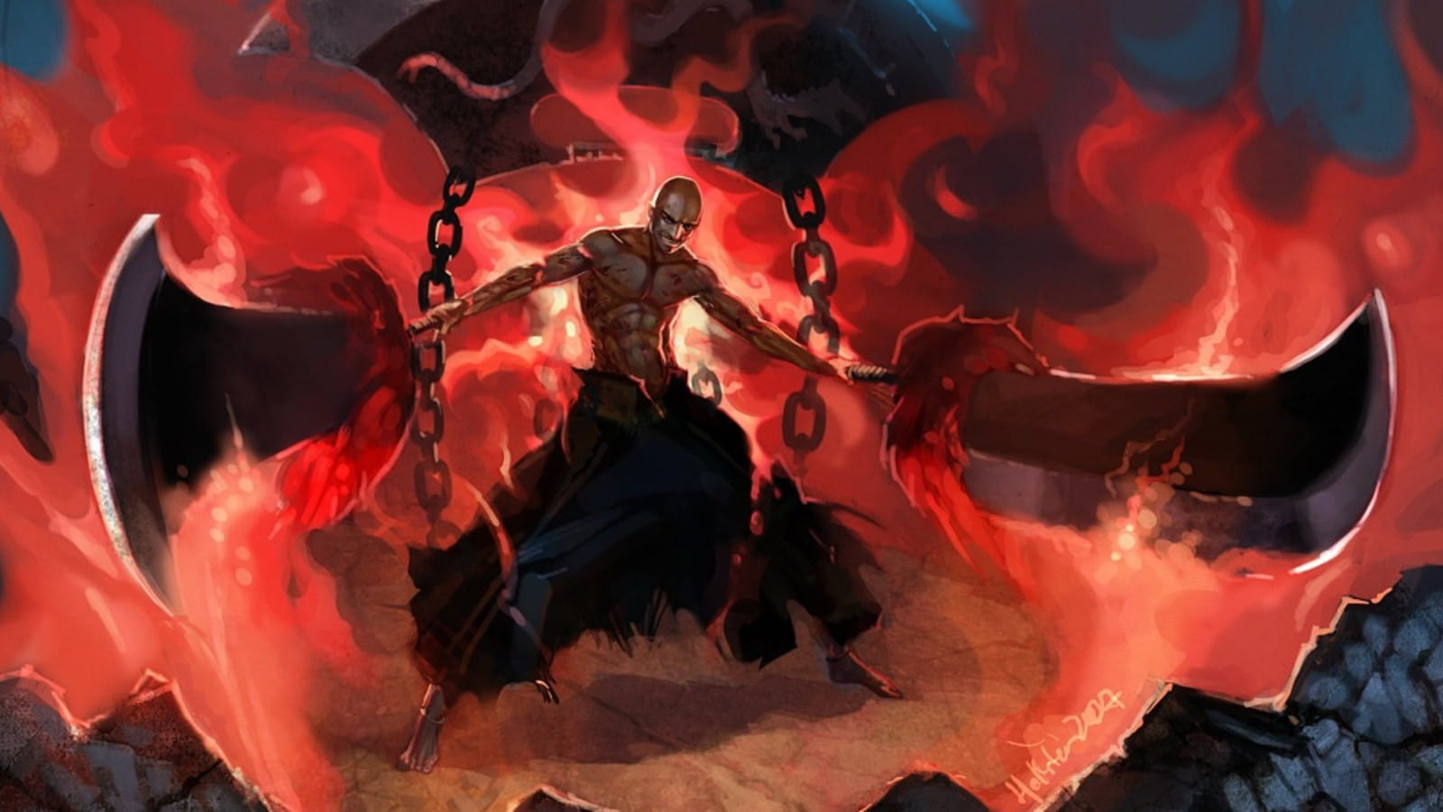 死神 黑崎一护&朽木露琪亚 高清电脑壁纸下载第一发(1)