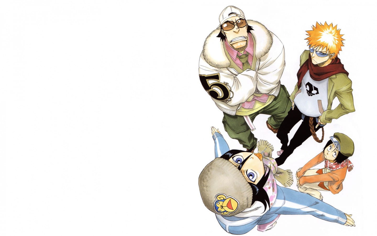 死神 黑崎一护&朽木露琪亚 高清电脑壁纸下载第一发(1)