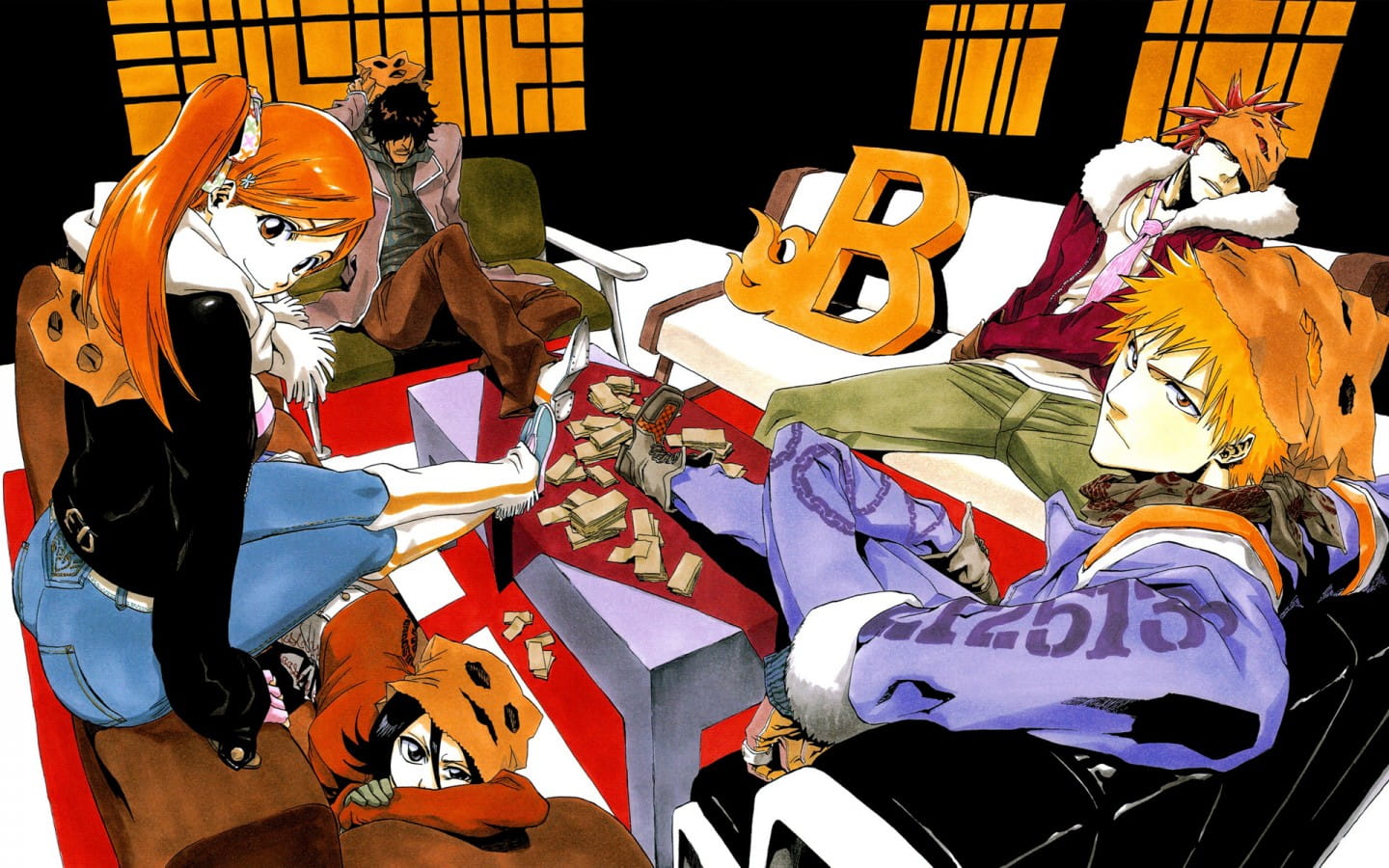 死神 黑崎一护&朽木露琪亚 高清电脑壁纸下载第一发(1)