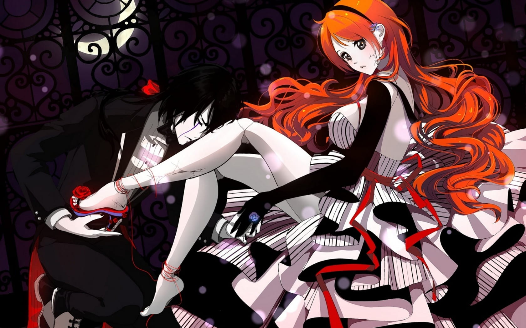 死神 黑崎一护&朽木露琪亚 高清电脑壁纸下载第一发(1)