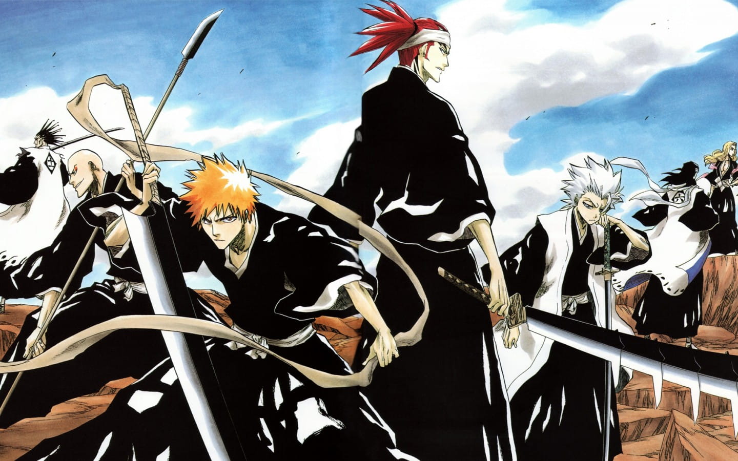 死神 黑崎一护&朽木露琪亚 高清电脑壁纸下载第一发(1)