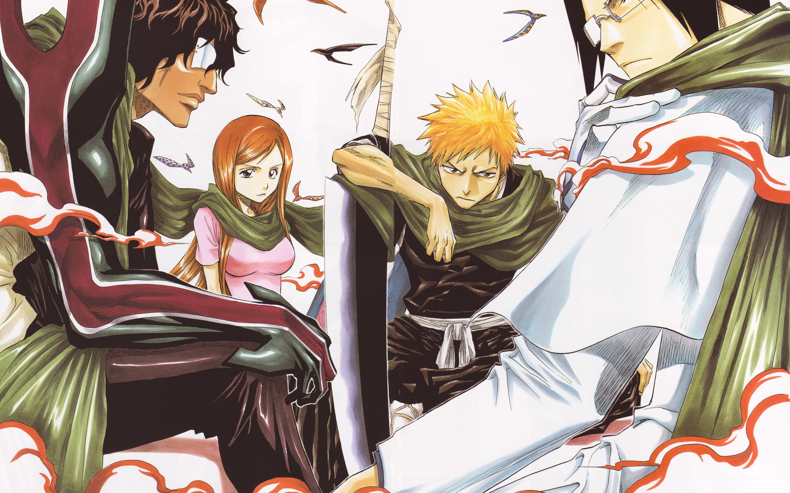 死神 黑崎一护&朽木露琪亚 高清电脑壁纸下载第二发(1)