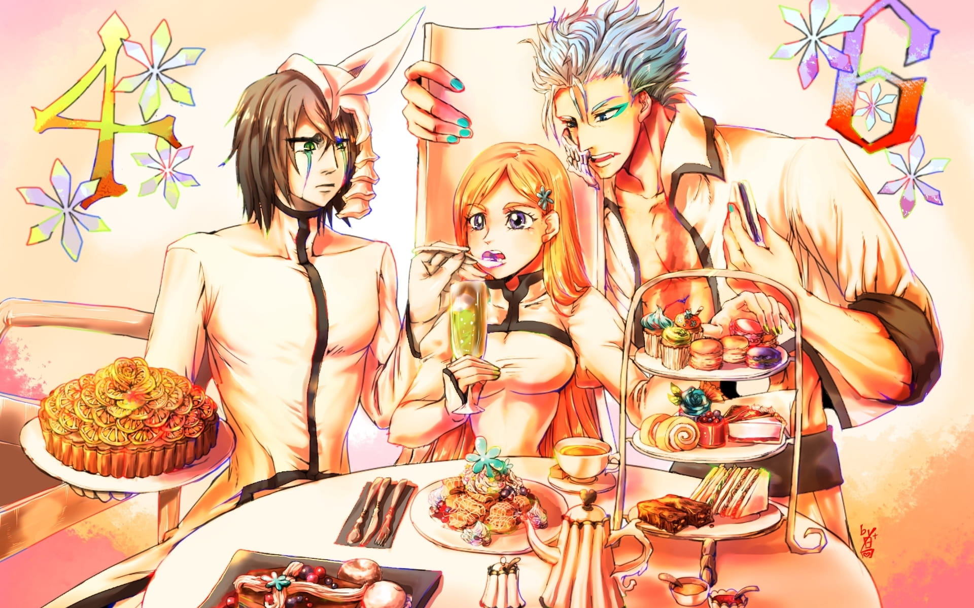 死神 黑崎一护&朽木露琪亚 高清电脑壁纸下载第二发(1)