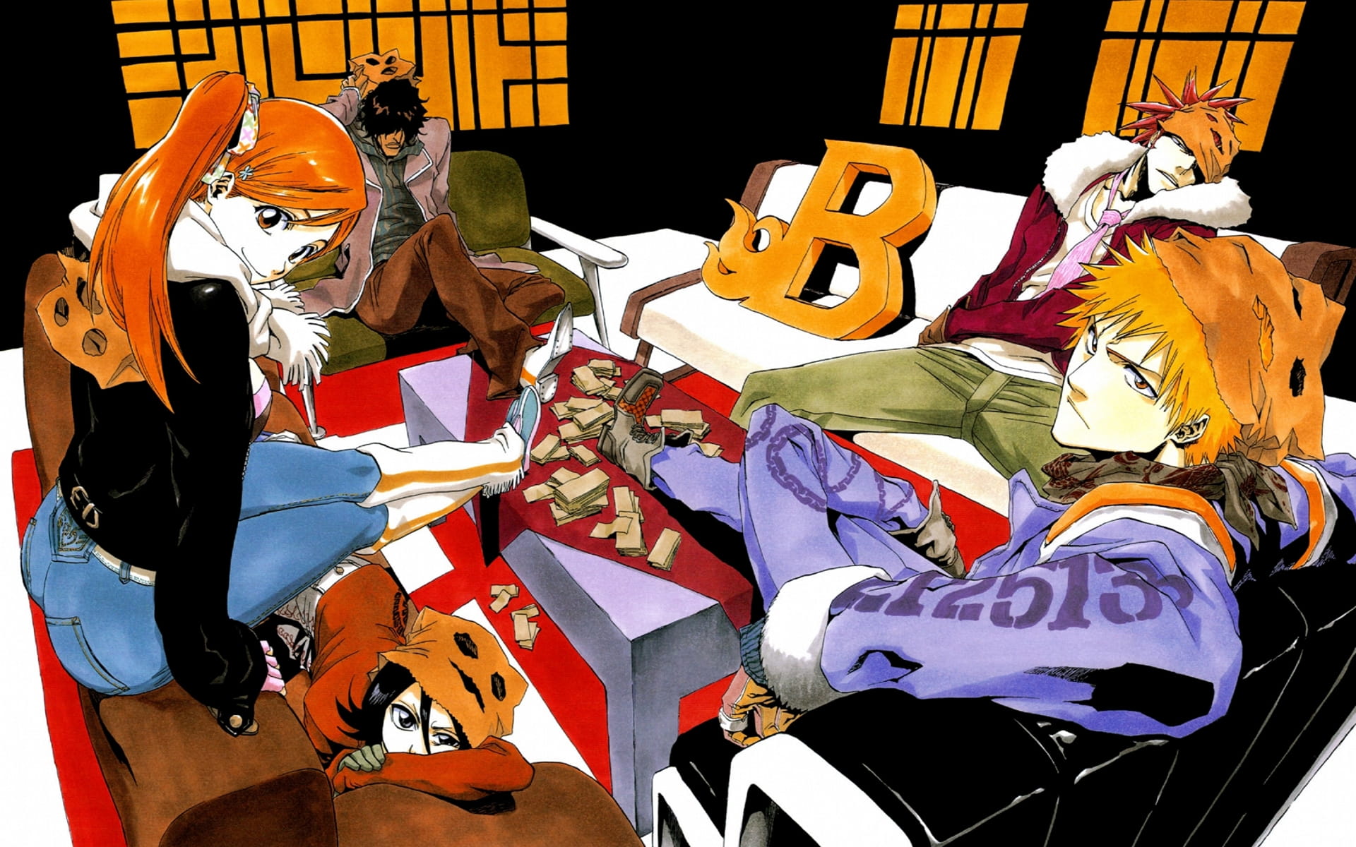 死神 黑崎一护&朽木露琪亚 高清电脑壁纸下载第二发(1)