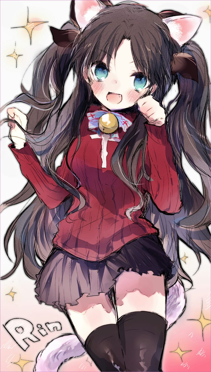 傲娇小公主 远坂凛手机壁纸分享