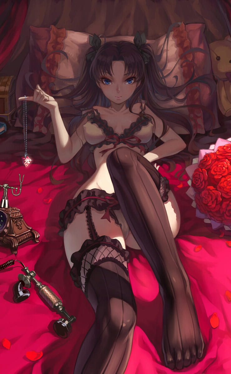 傲娇小公主 远坂凛手机壁纸分享