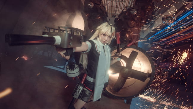 舰队Collection 舰娘 夕立 改二 COS