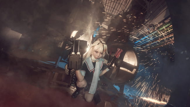 舰队Collection 舰娘 夕立 改二 COS