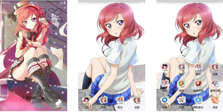 lovelive！西木野真姬  安卓手机主题下载