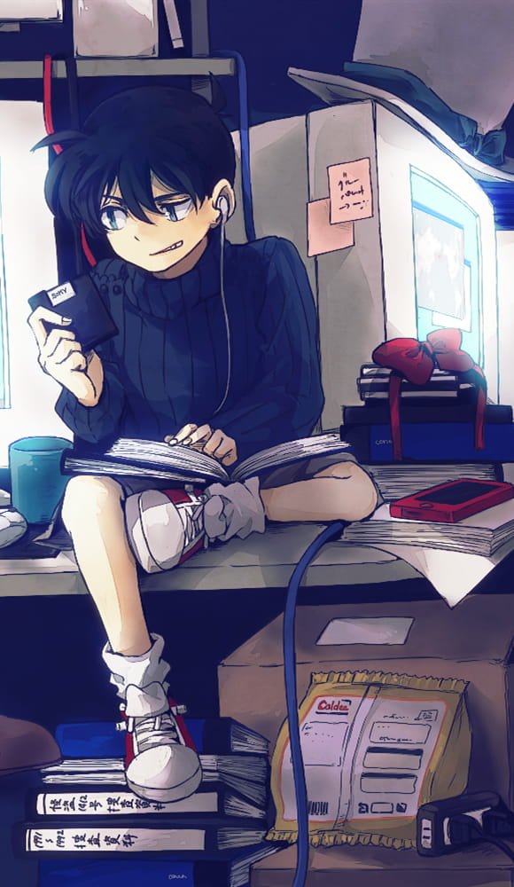 名侦探柯南 柯哀CP 安卓手机主题下载