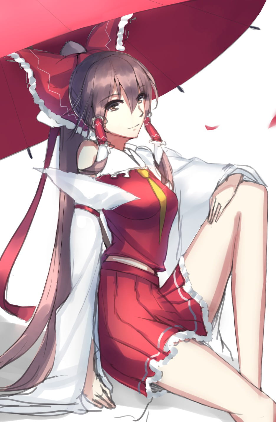 东方Project 神秘的巫女 博丽灵梦手机壁纸图集(1)