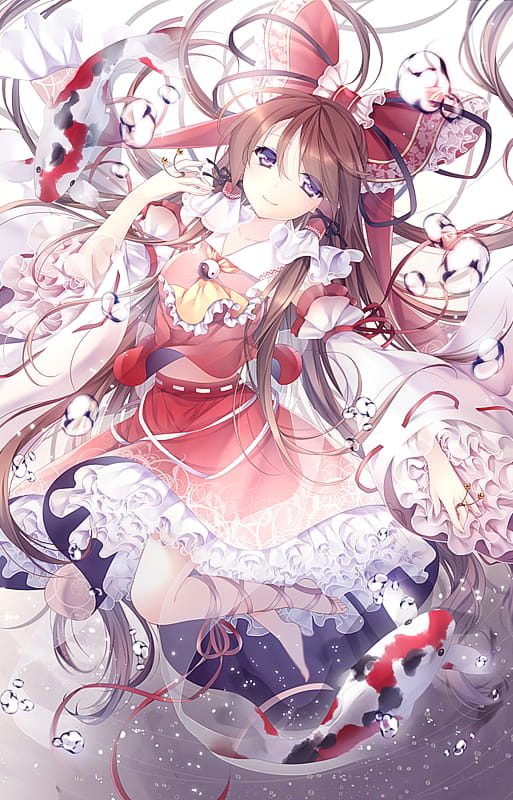 东方Project 神秘的巫女 博丽灵梦手机壁纸图集(1)