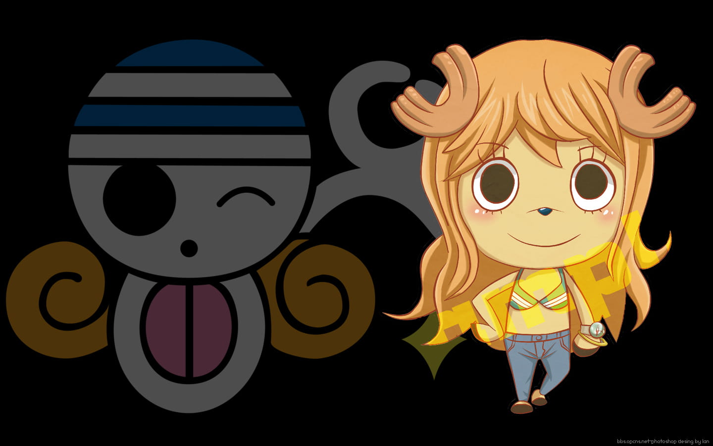 海贼王 可爱的乔巴 高清电脑壁纸下载