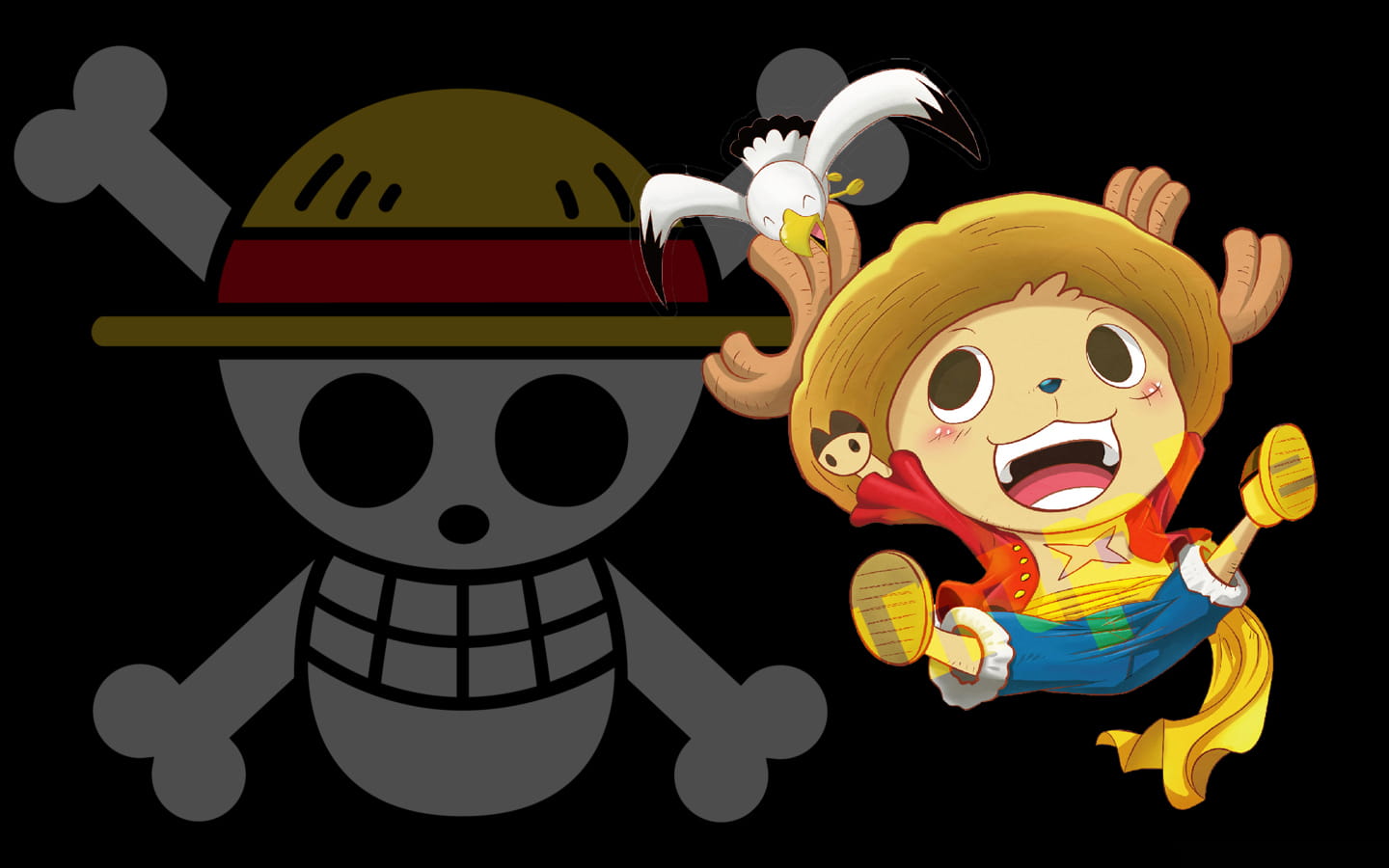 海贼王 可爱的乔巴 高清电脑壁纸下载