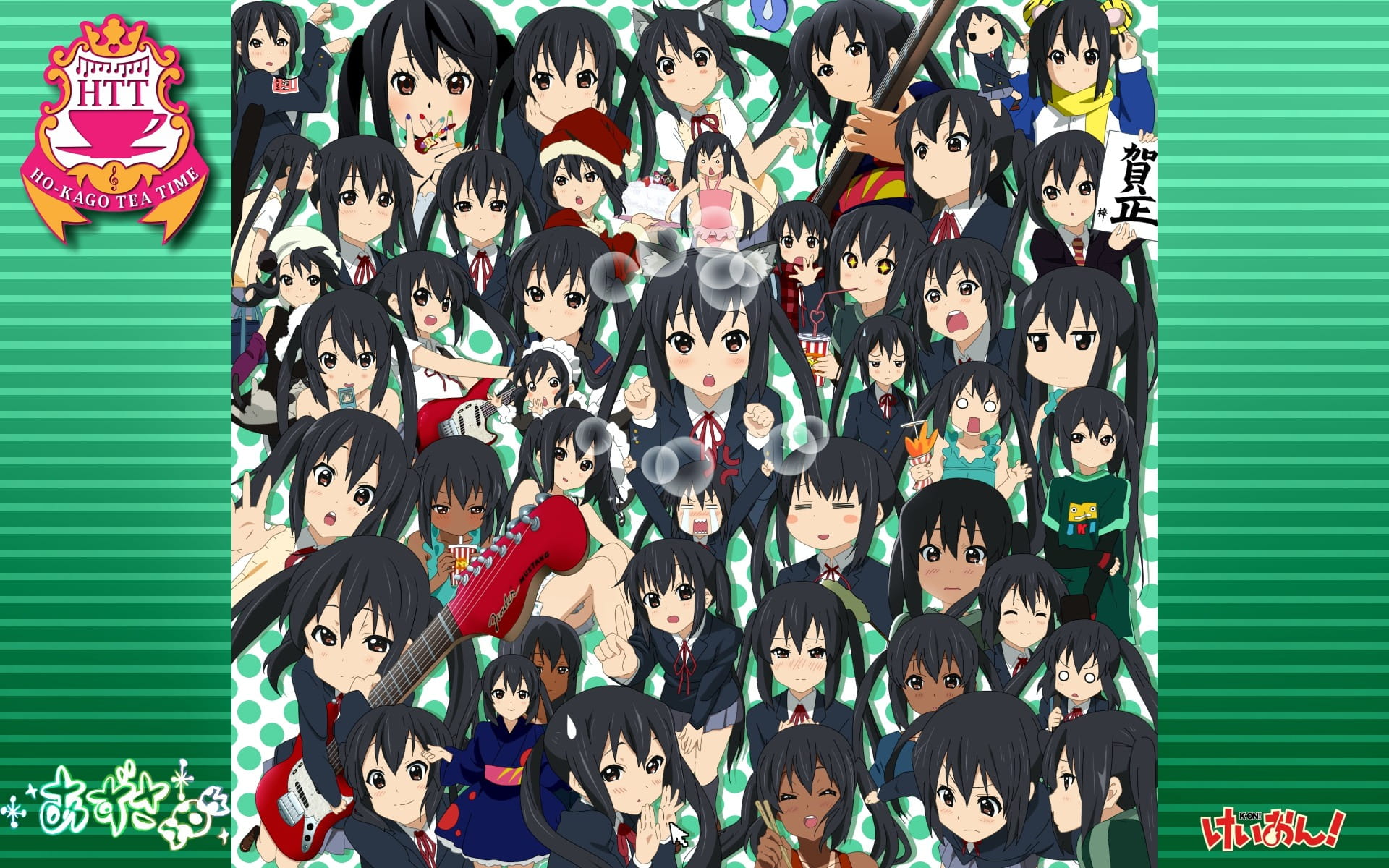 轻音少女 梓喵 高清电脑壁纸下载(1)