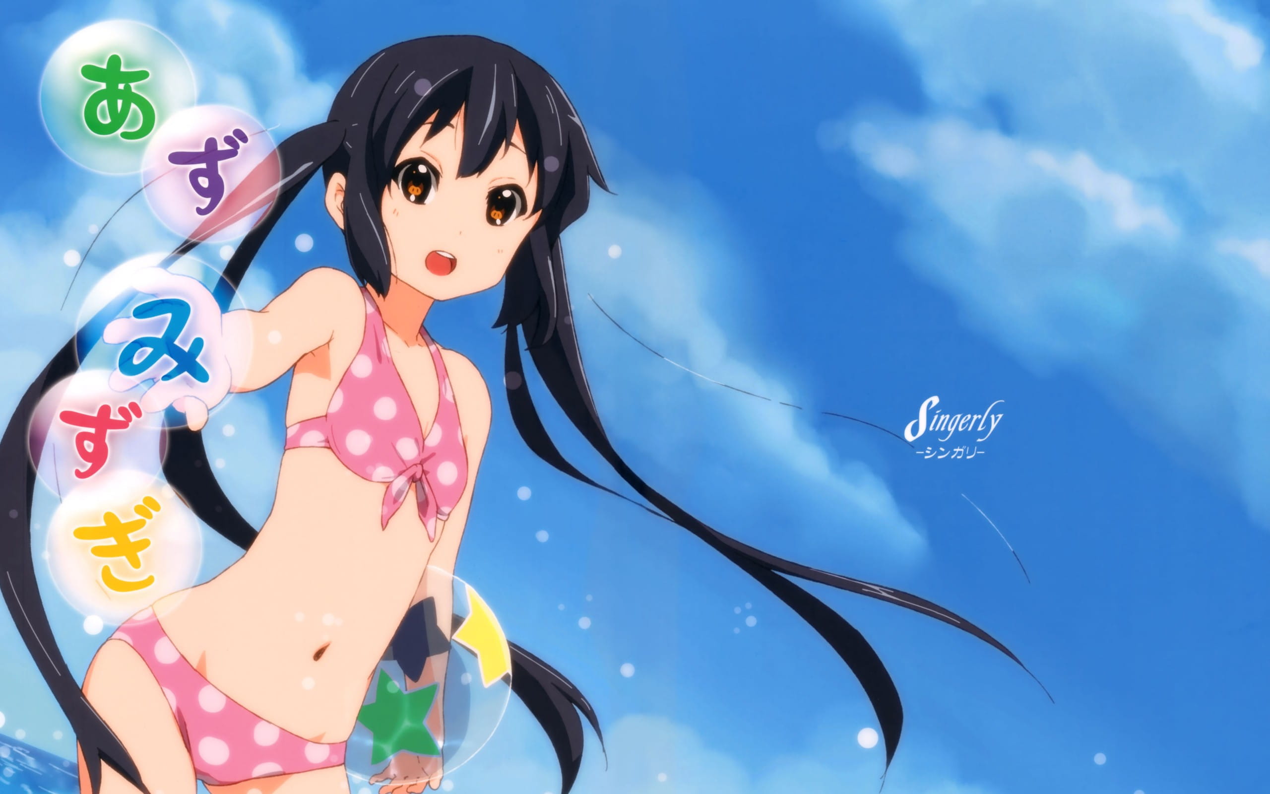 轻音少女 梓喵 高清电脑壁纸下载(1)