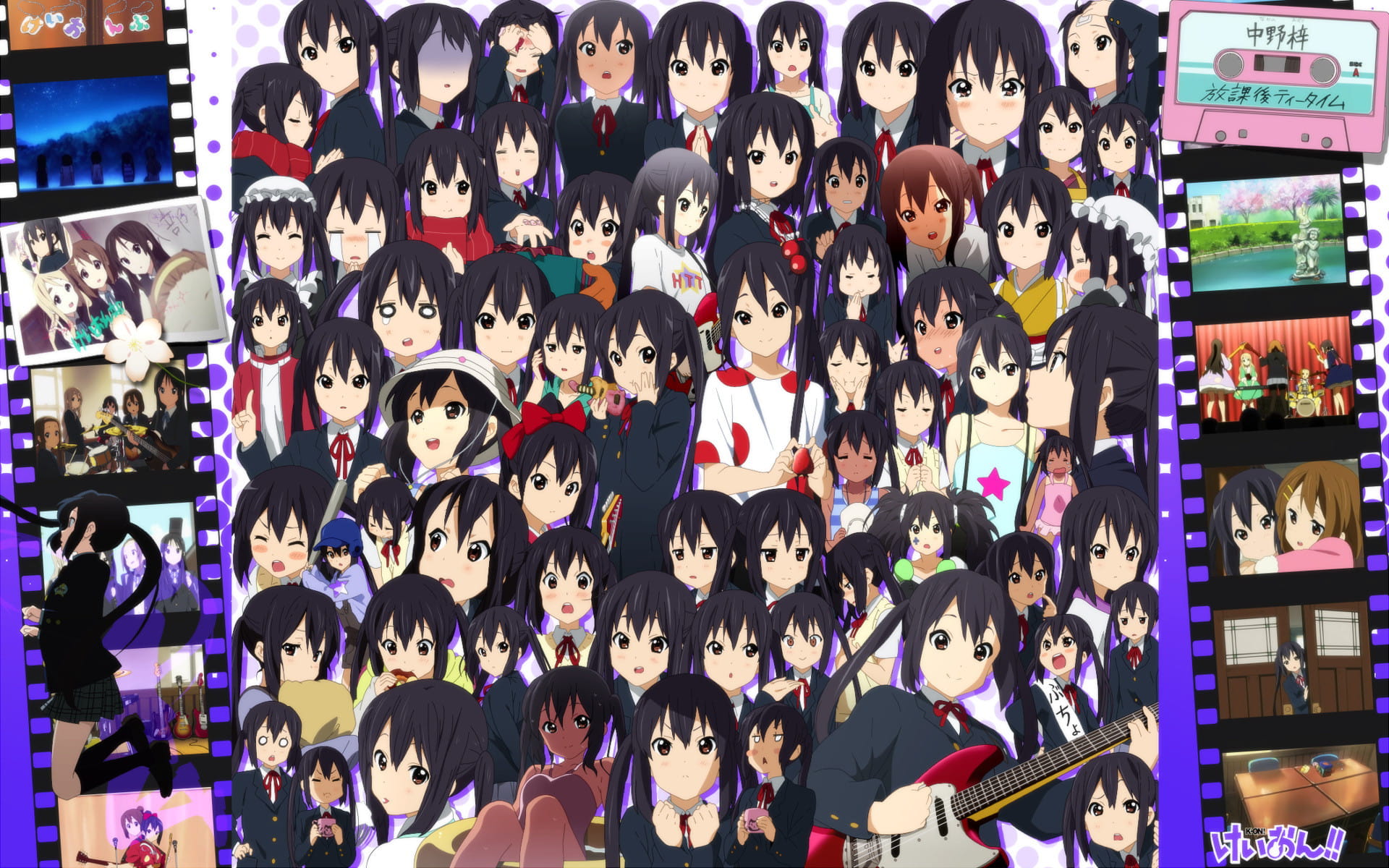 轻音少女 梓喵 高清电脑壁纸下载(1)