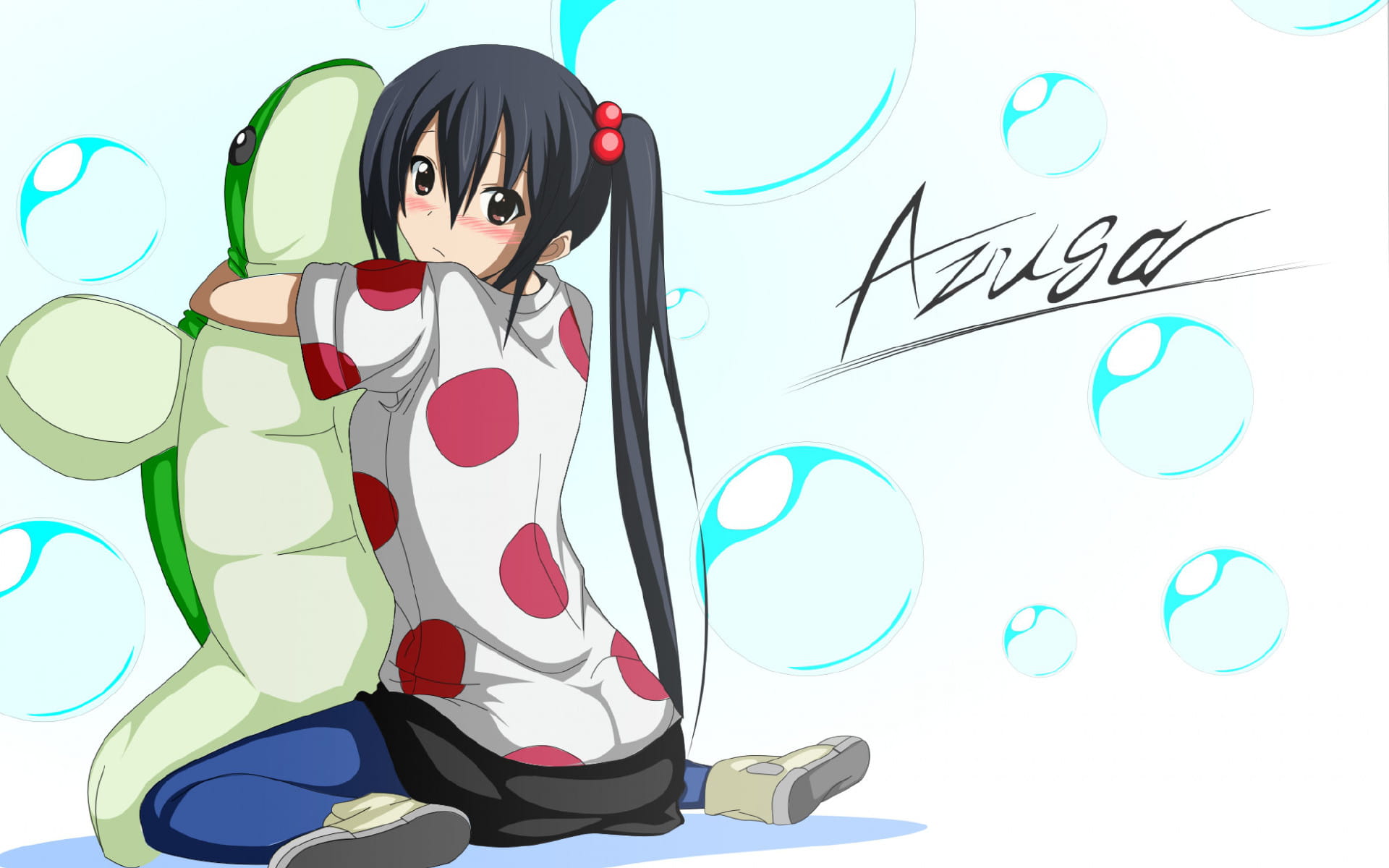 轻音少女 梓喵 高清电脑壁纸下载(1)