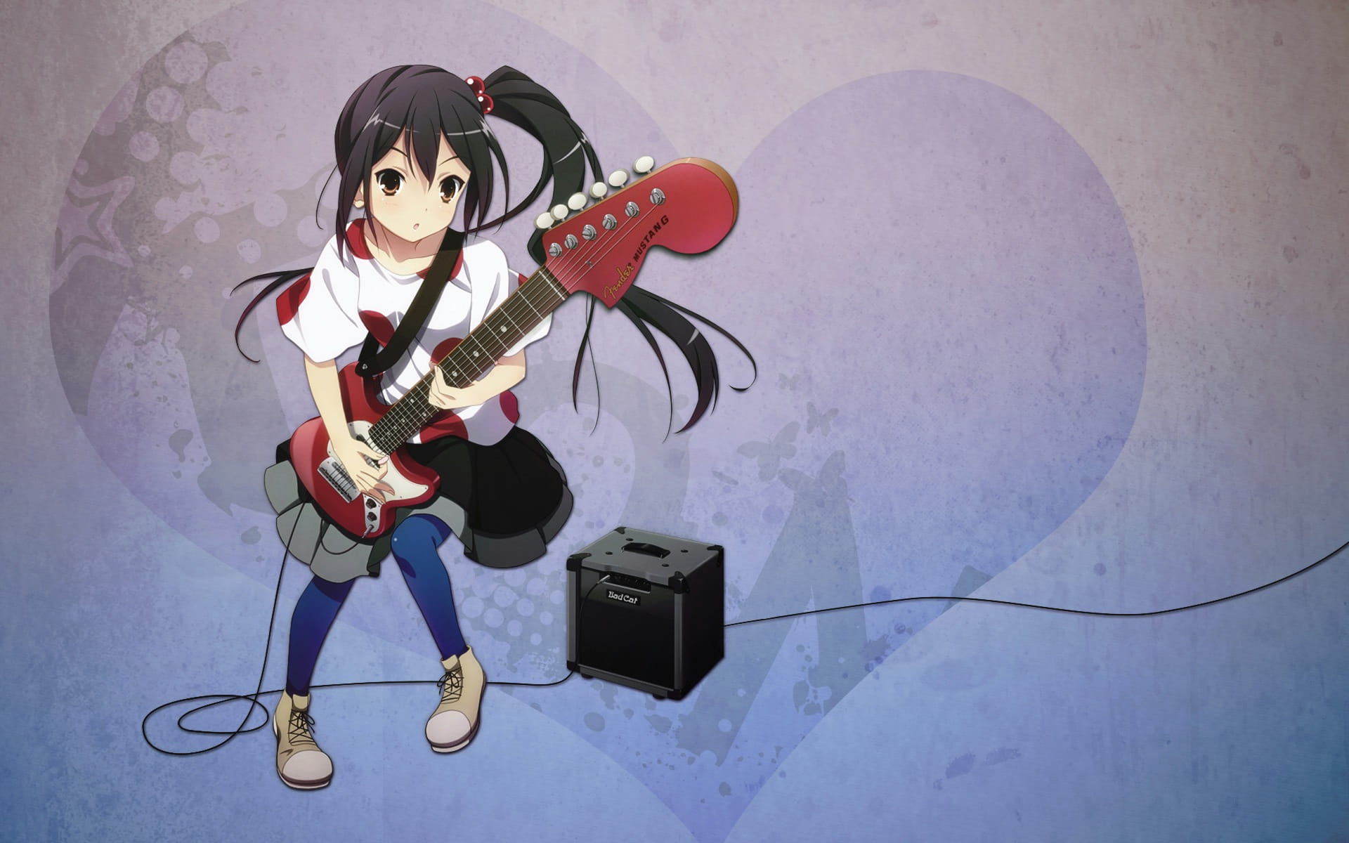 轻音少女 梓喵 高清电脑壁纸下载(1)