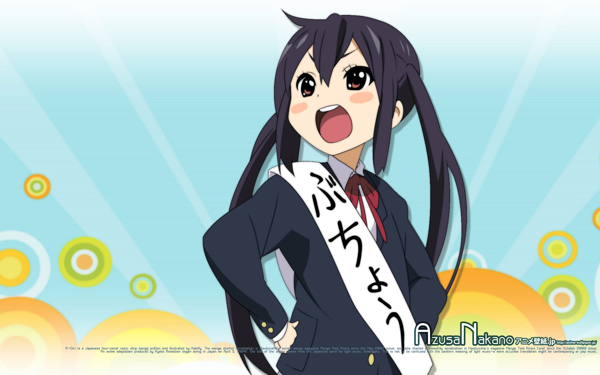 轻音少女 梓喵 高清电脑壁纸下载(1)