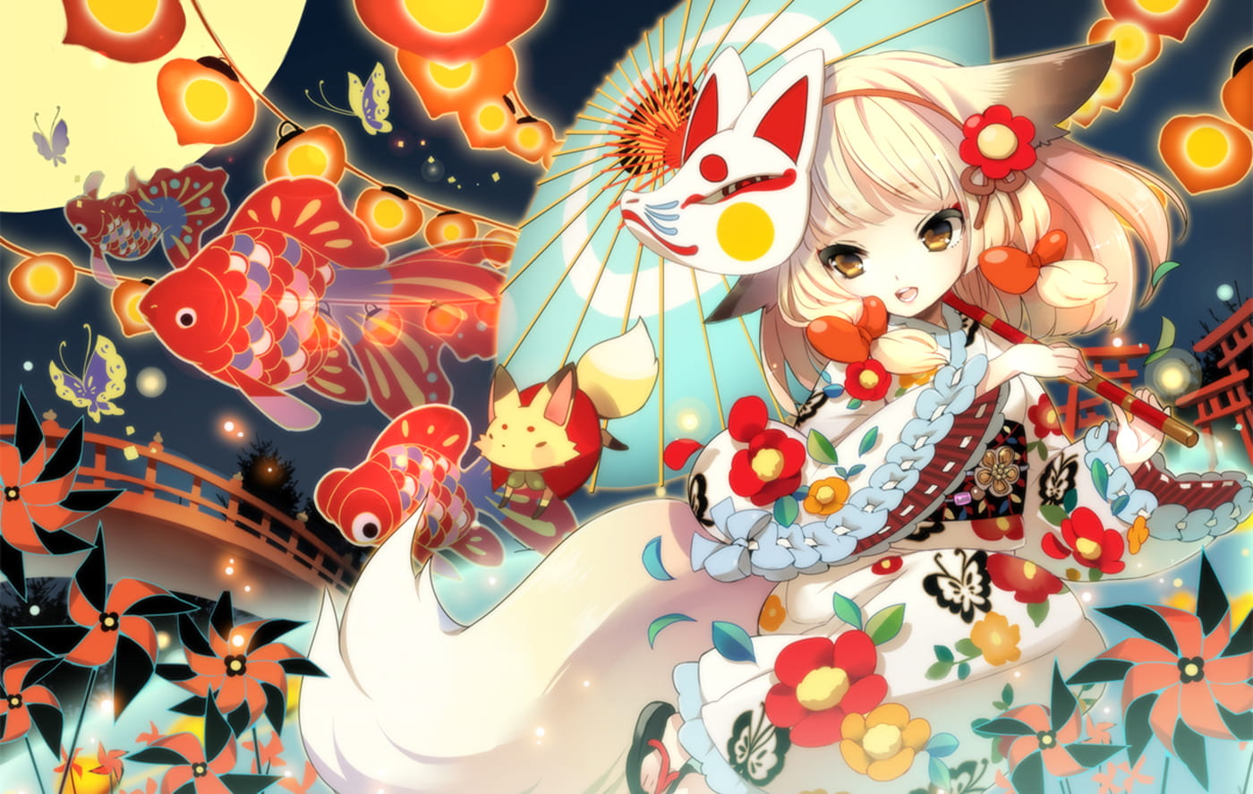 和韵之美 和风少女美图壁纸特辑(1)