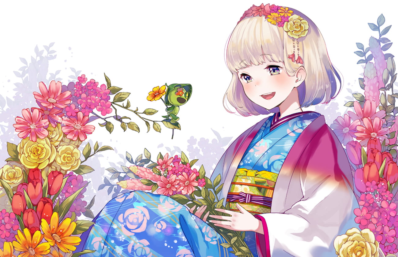 和韵之美 和风少女美图壁纸特辑(1)