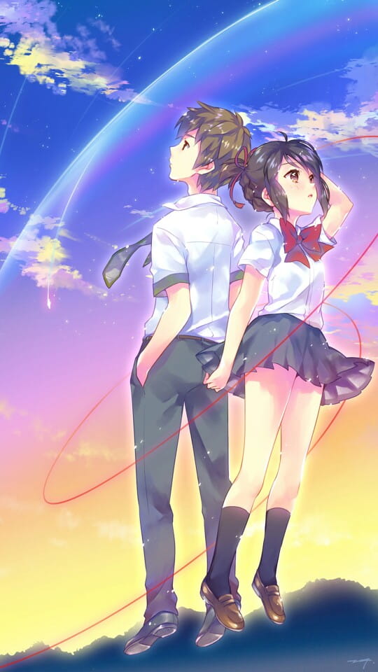 梦里相见人不见 你的名字手机壁纸下载