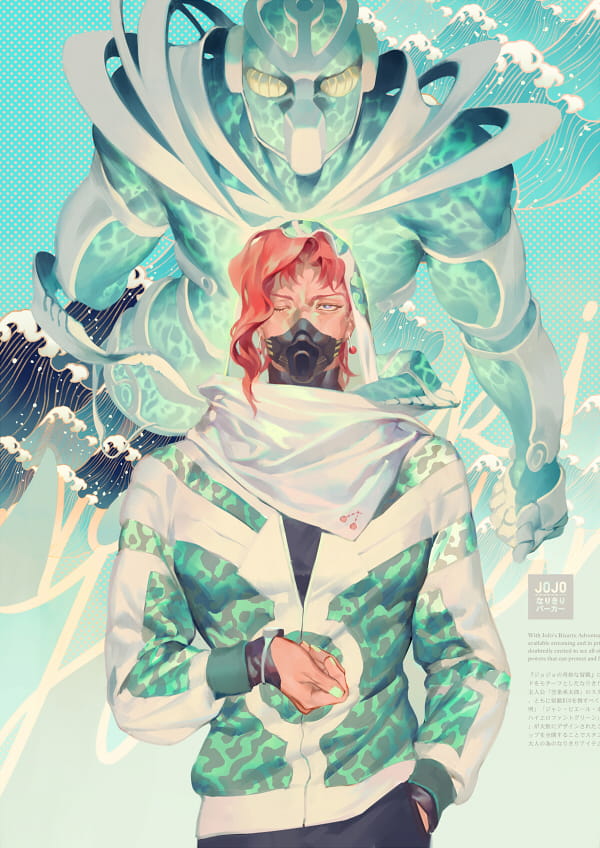 JOJO第三部 插画系列美图手机壁纸