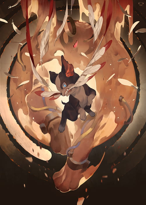 JOJO第三部 插画系列美图手机壁纸