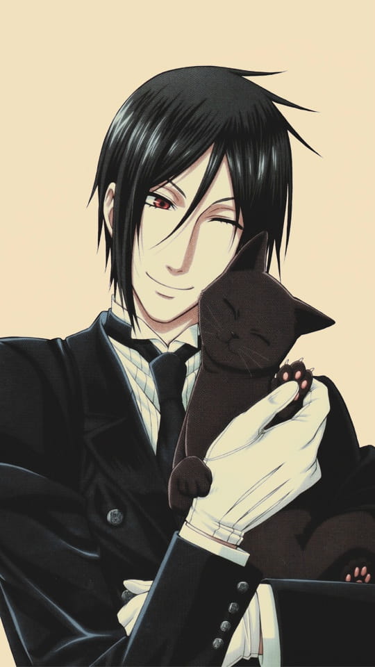 酷酷的黑执事 手机壁纸